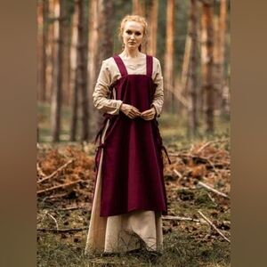 NWOT Leonardo Carbone Viking/Medieval Apron Dress Size S/M